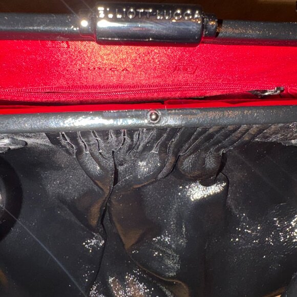 NWT Elliott Lucca Black Patent Leather Satchel - Picture 2 of 10